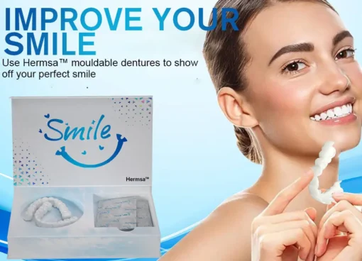 Hermsa™ Mouldable Dentures and Special Cleaning Tablets