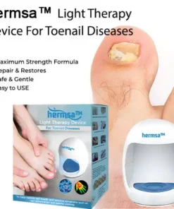 Hermsa™ light therapy device for toenail diseases