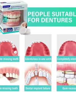 Hermsa® Medical Full Denture with Strong Suction