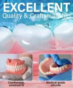Hermsa® Medical Full Denture with Strong Suction