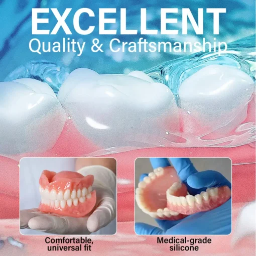 Hermsa® Medical Full Denture with Strong Suction