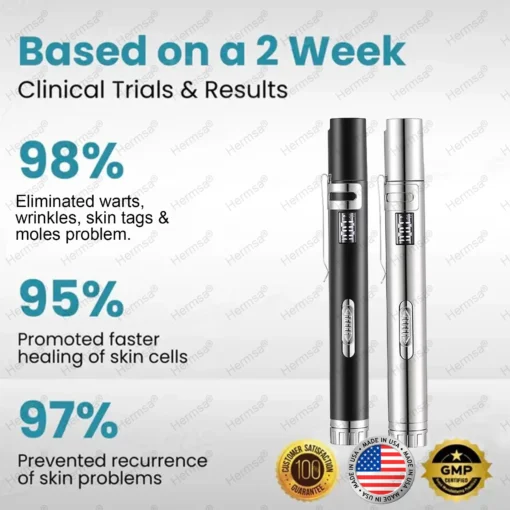 Hermsa® Multi-Functional Laser Pen Three In One Beauty Safety Device