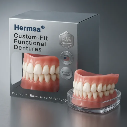 Hermsa® AdaptableFit Custom-Fit Functional Dentures