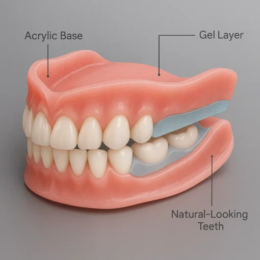 Hermsa® AdaptableFit Custom-Fit Functional Dentures
