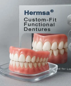 Hermsa® AdaptableFit Custom-Fit Functional Dentures
