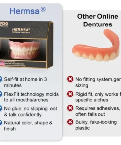 Hermsa® AdaptableFit Premium Dentures