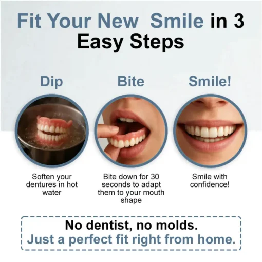 Hermsa® AdaptableFit Premium Dentures