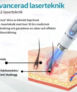 Hermsa® Ei-invasiivinen Laserkynä - Syntymämerkkien ja Syylien Poisto (Viimeinen päivä 80 ALE)